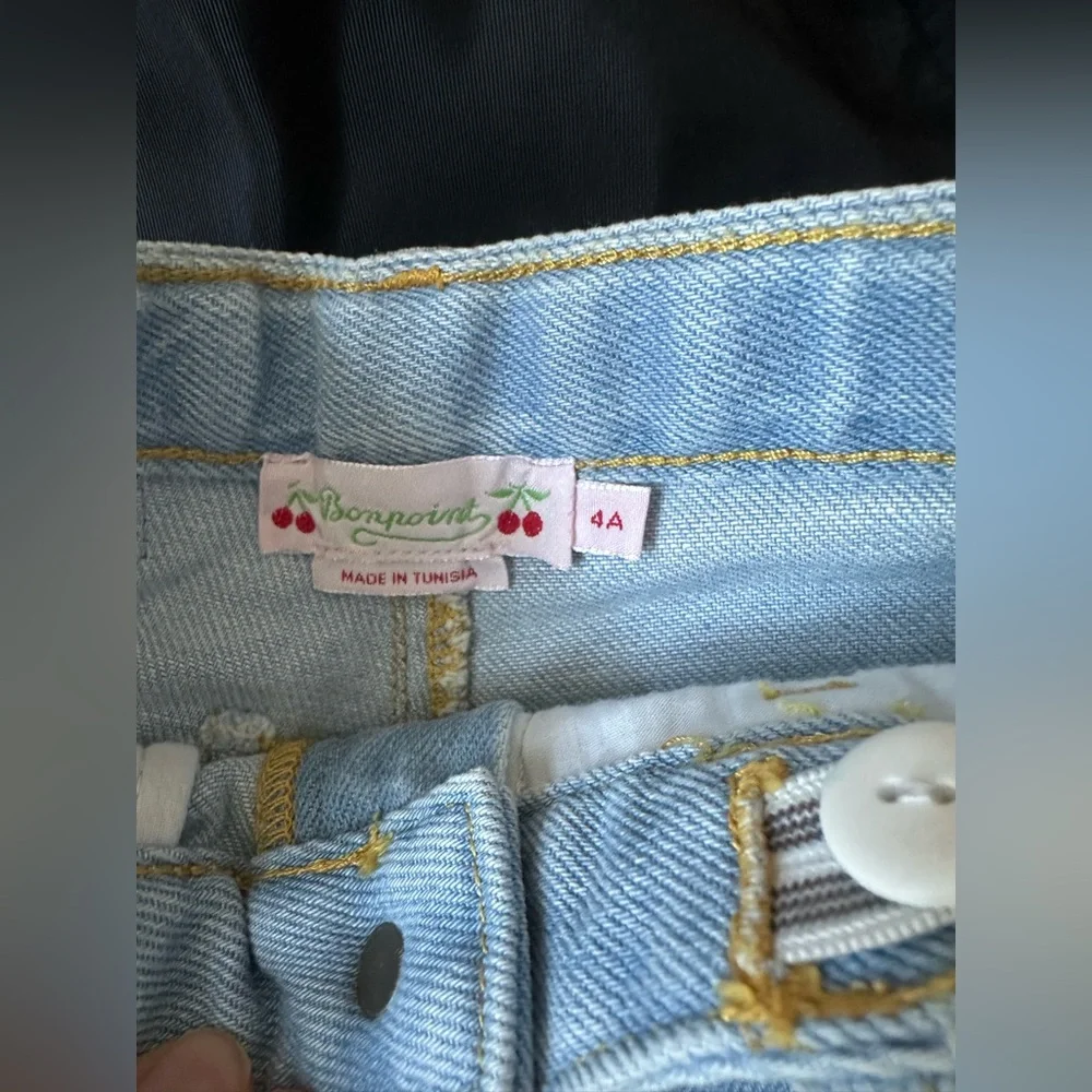 BONPOINT Bestie Flared Denim Jeans Size 4T
